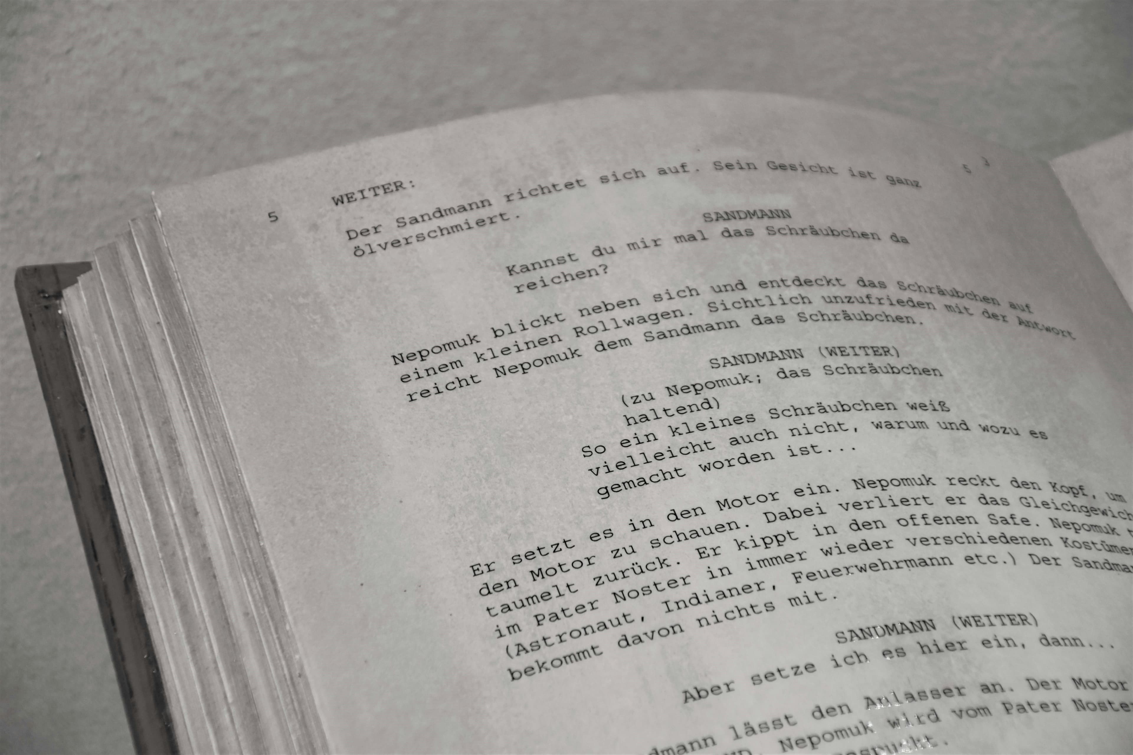 Scriptwriting That